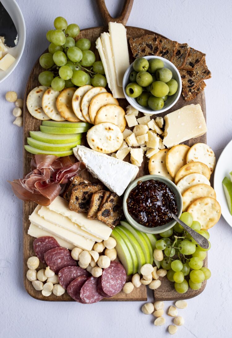 Our gorgeous charcuterie board will be an absolute hit at you holiday get together. 