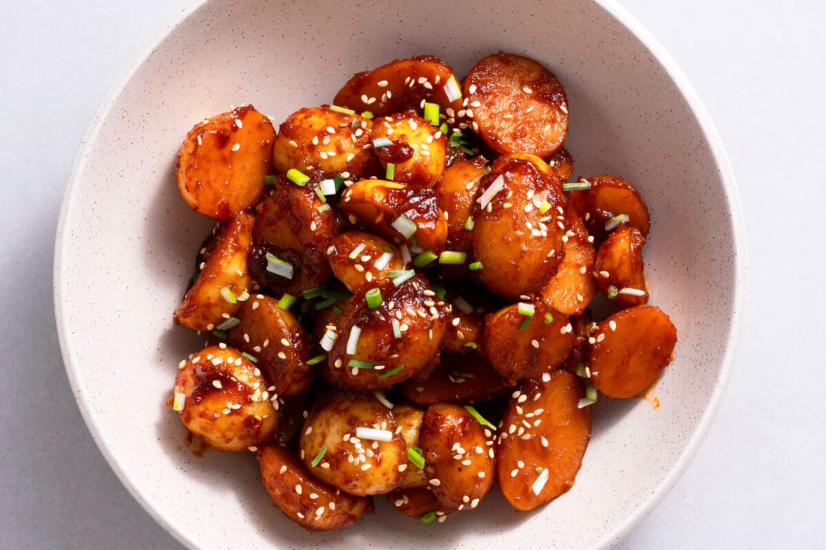 Our crispy Asian potatoes are a great way to switch up your side dishes.