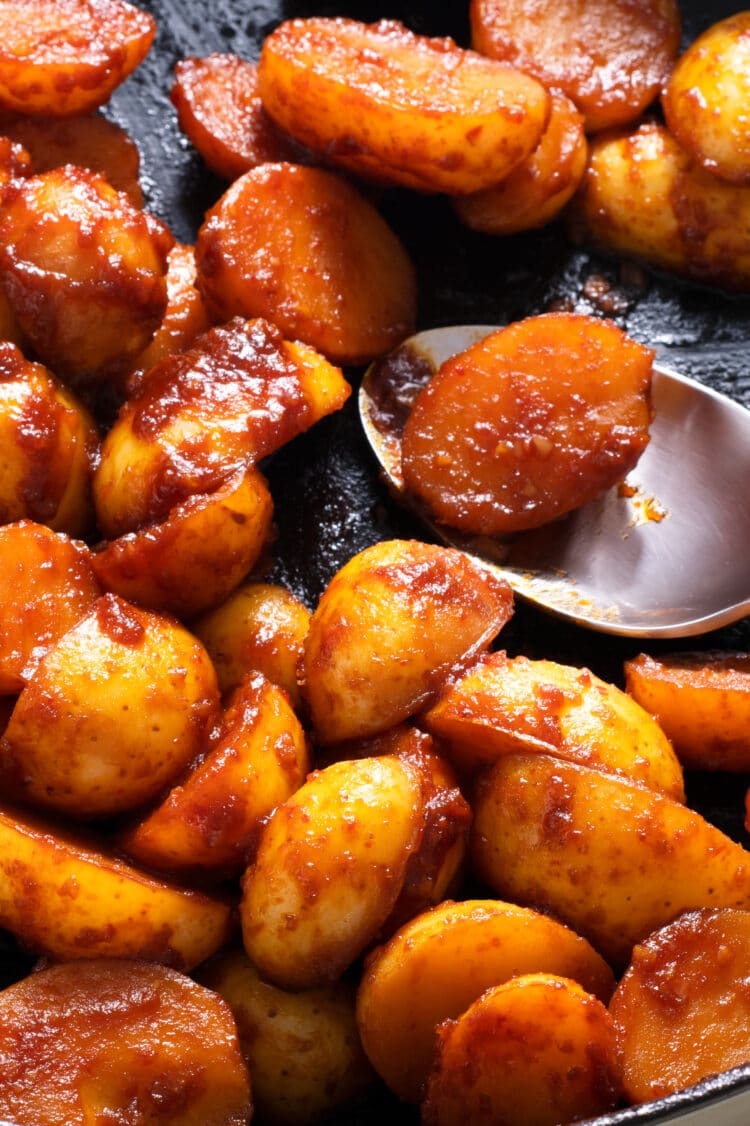 These delicious Asian potatoes are the perfect side dish to any protein.