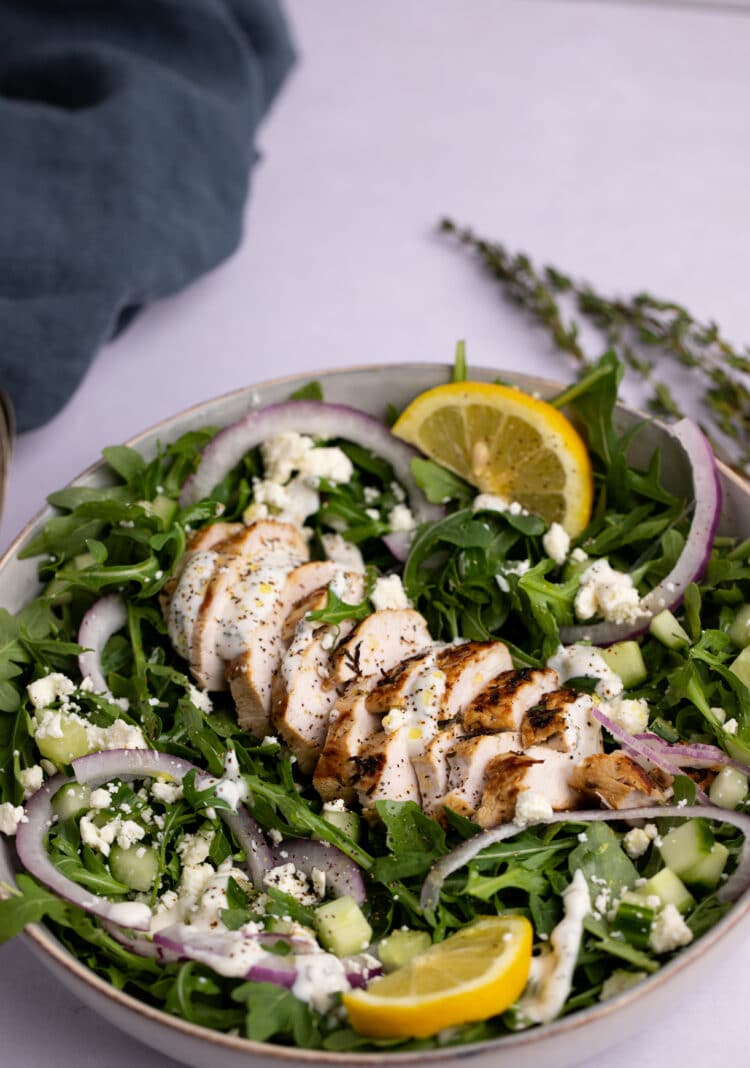 High-protein salads are perfect for lunch or dinner!