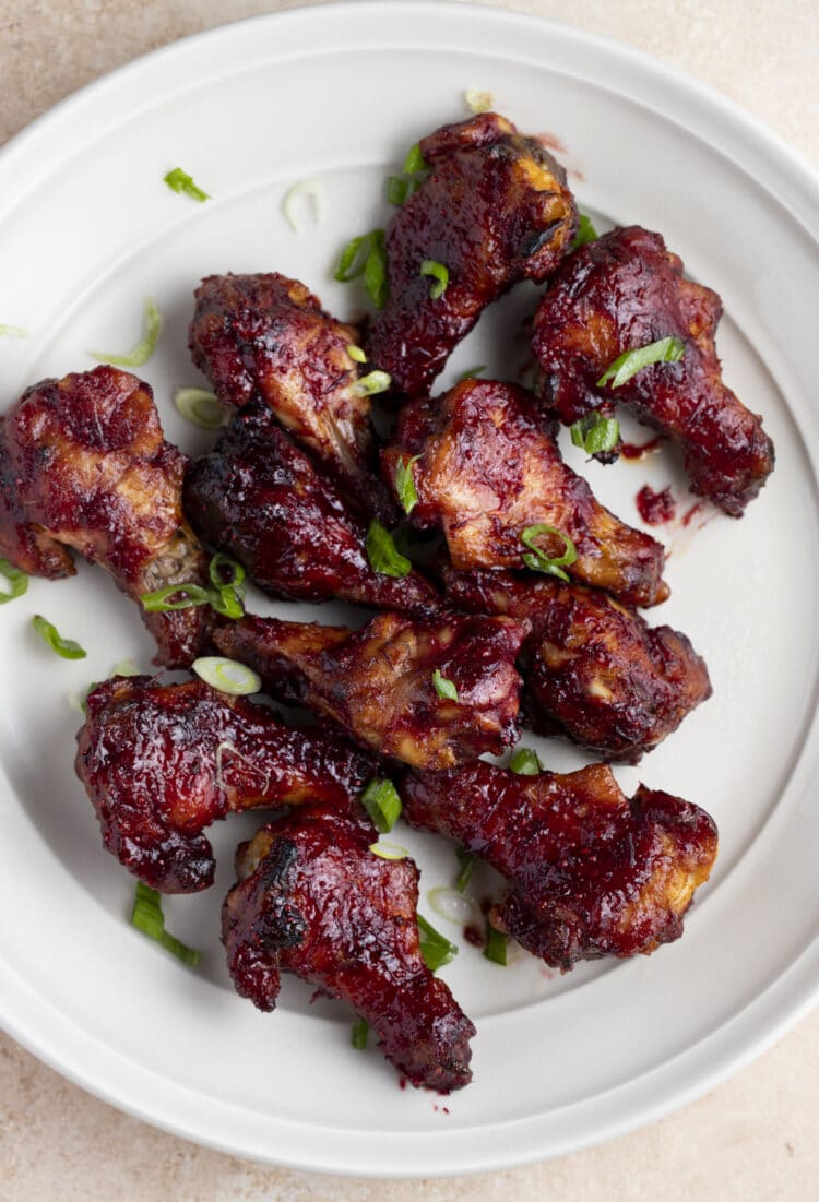 Chicken wings offer protein for building and maintaining muscle.